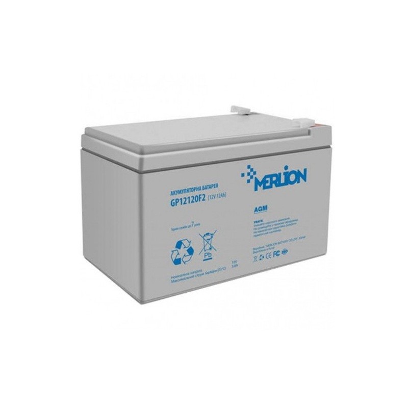 Батарея к ИБП MERLION GP12120F2 12v 12Ah