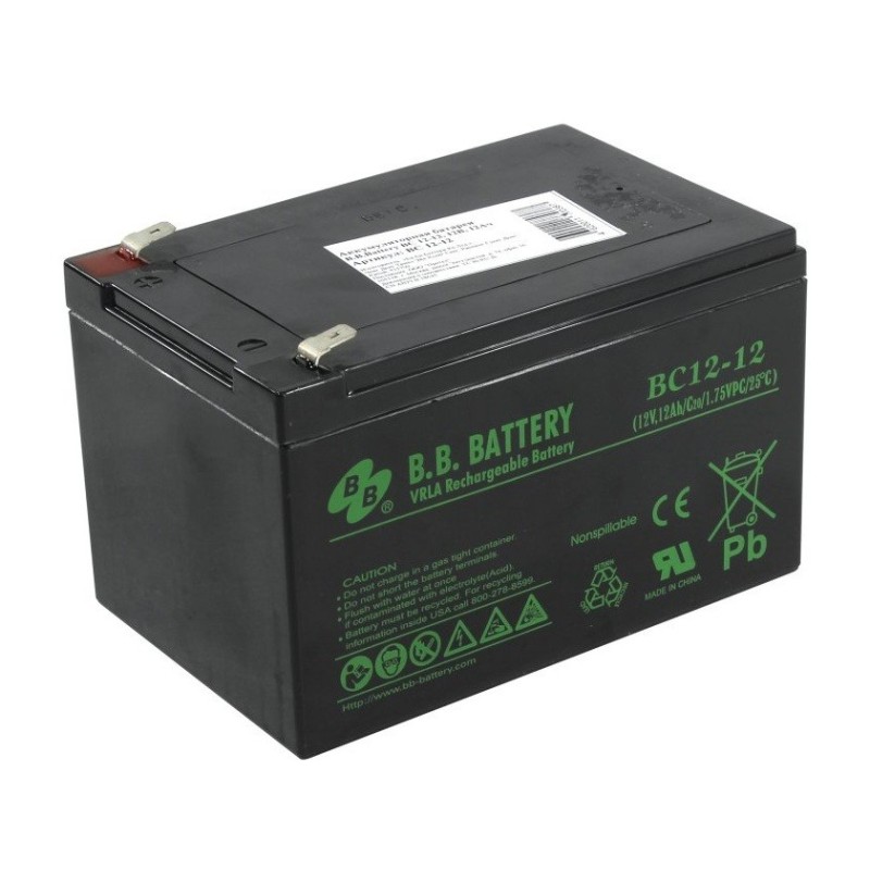 Аккумуляторная батарея B.B. Battery BC 12-12 12V 12Ah