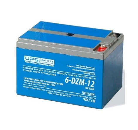 Акумуляторна батарея тягова ДЛЯ ЭЛЕКТРОВЕЛОСИПЕДА UPS AGM 6-DZM-12 12V 12Ah