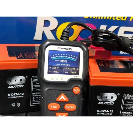 Аккумулятор тяговый OUTDO 6-DZM-12 12V 12ah