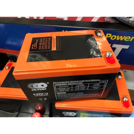 Аккумулятор тяговый OUTDO 6-DZM-12 12V 12ah