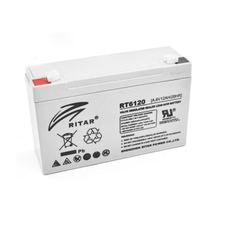 Аккумулятор на детский электромобиль AGM RITAR RT6120A 6V 12Ah