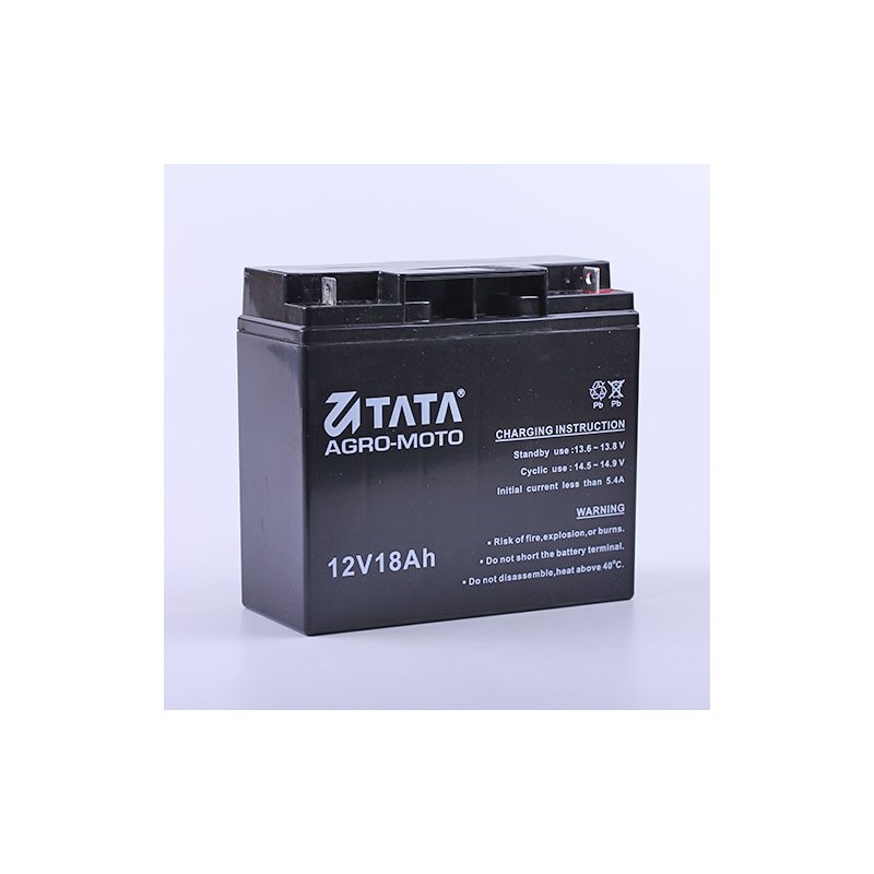 Аккумулятор на мотоблок TATA AGRO MOTO 12v 18Ah