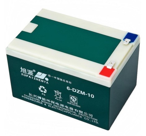 Тяговый аккумулятор на велосипед 6-DZM-10 12v 10Аh