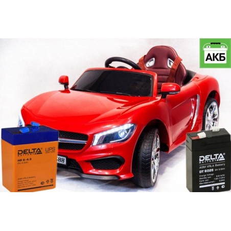 Тяговый аккумулятор на детский электромобиль 6v 6Ah