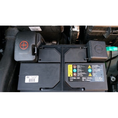 Аккумулятор DELKOR CMF68L-DIN 68Ah(20HR) 12V 600(SAE)