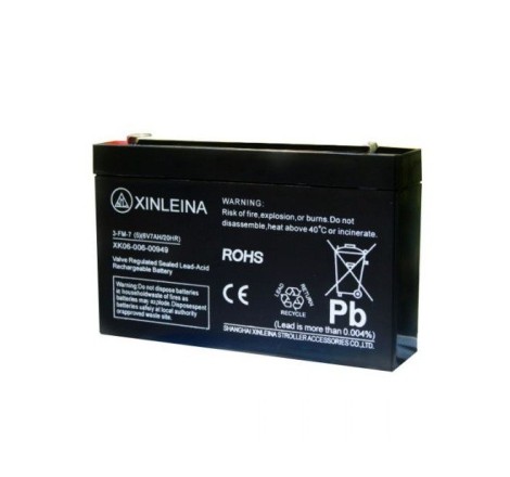 XINLEINA 3-FM-7 6v 7Ah Тяговый аккумулятор на детский электромобиль
