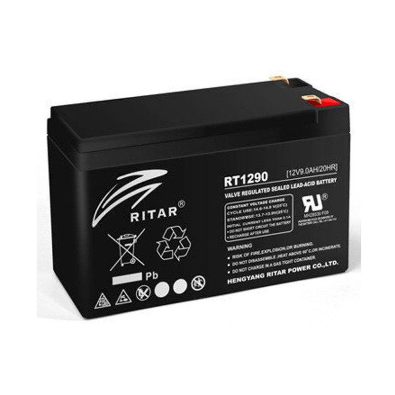 Аккумуляторная батарея UPS AGM RITAR RT1290 12V 9Ah