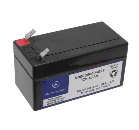Аккумулятор резервный MERCEDES-BENZ N000000004039 12v 1.2Ah