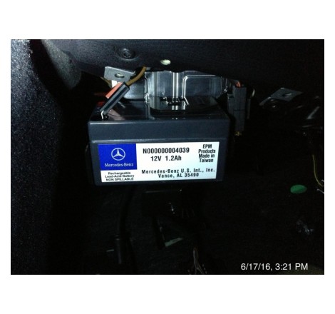 Аккумулятор резервный MERCEDES-BENZ N000000004039 12v 1.2Ah