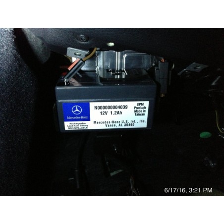 Аккумулятор резервный MERCEDES-BENZ N000000004039 12v 1.2Ah