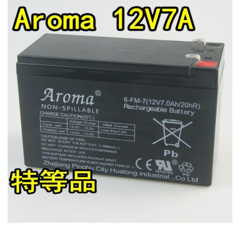 Аккумулятор Aroma 6-FM-7 на детский электромобиль (12V7.0Ah/20hR)