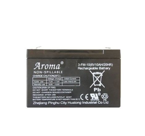 Аккумулятор Aroma 3-FM-10(6V10AH/20HR) для детского электромобиля