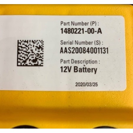 Акумулятор TESLA S AGM U1LS 1480221-00-A 12v 30Ah(20HR)