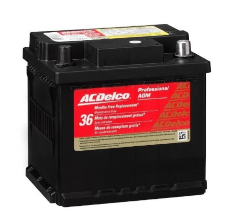 Аккумулятор ACDelco 9943 AGM/VRLA 12v 50Ah 520 CCA