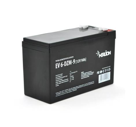 Тяговий акумулятор AGM MERLION EV 6-DZM-9 12v 9Ah