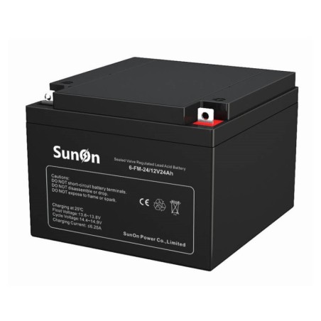 Аккумуляторная батарея Sunon AGM 6-FM-24 12v 24Ah