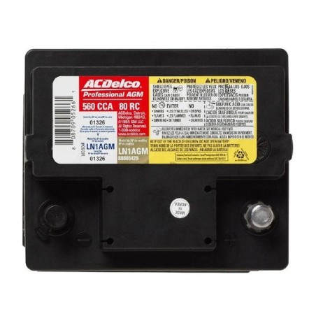 Аккумулятор ACDelco 9943 AGM/VRLA 12v 50Ah 520 CCA