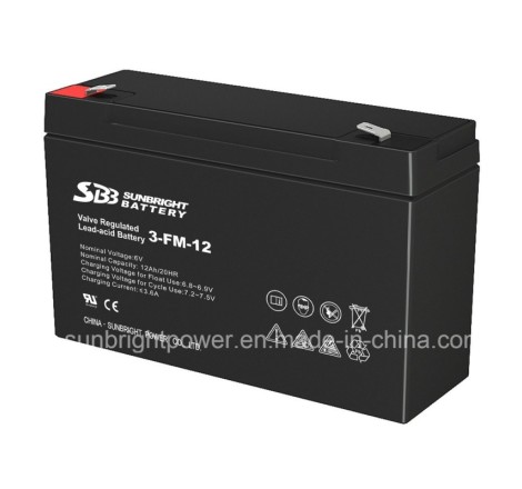 Аккумулятор для детского электромобиля Sunbright 3-FM-12 6v 12Ah
