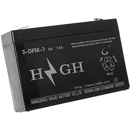 Акумулятор до дитячого мотоцикла 3-DFM-7 6v7Ah