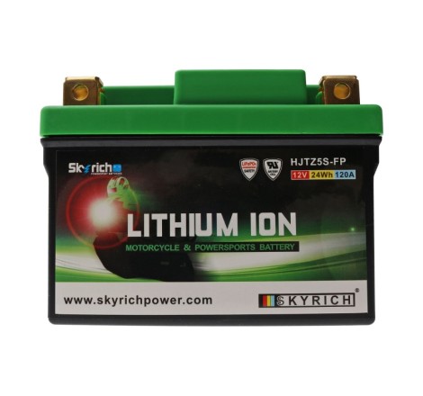 Аккумулятор LITHIUM ION Skyrich HJTZ5S-FP 12V 24Wh 2Ah 120A