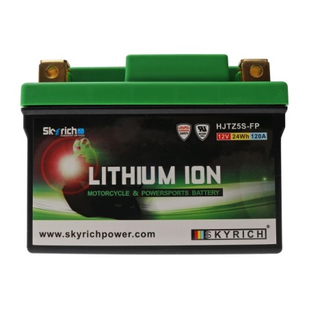 Аккумулятор LITHIUM ION Skyrich HJTZ5S-FP 12V 24Wh 2Ah 120A