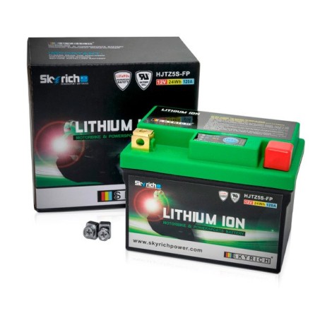 Аккумулятор LITHIUM ION Skyrich HJTZ5S-FP 12V 24Wh 2Ah 120A