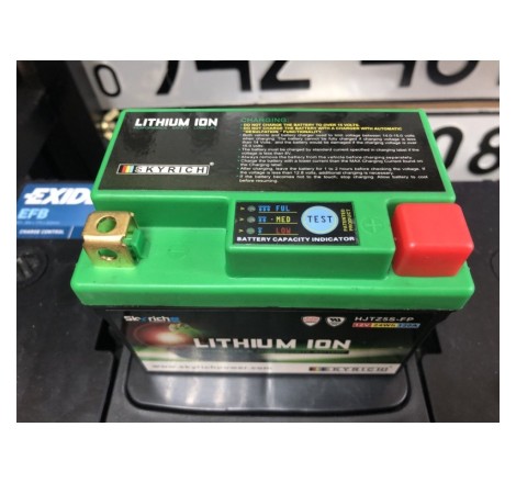 Аккумулятор LITHIUM ION Skyrich HJTZ5S-FP 12V 24Wh 2Ah 120A