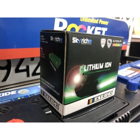 Аккумулятор LITHIUM ION Skyrich HJTZ5S-FP 12V 24Wh 2Ah 120A