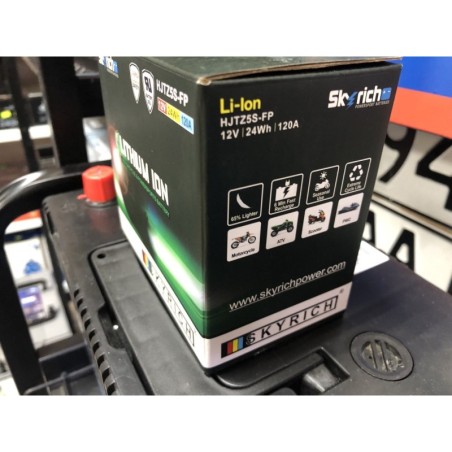 Аккумулятор LITHIUM ION Skyrich HJTZ5S-FP 12V 24Wh 2Ah 120A