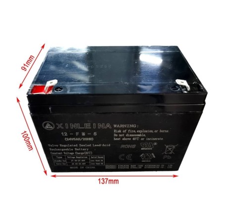Акумулятор тяговий XINLEINA 12-FM-5 24v5Ah/20HR