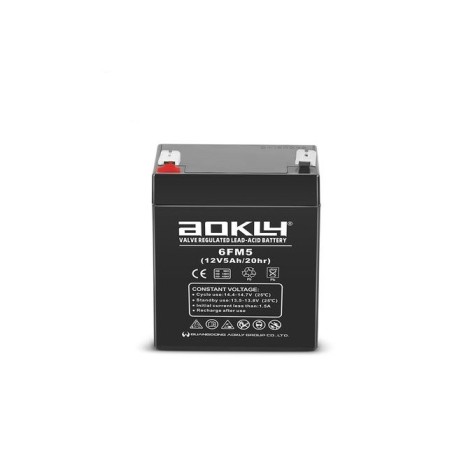 Тяговий акумулятор для дитячого електротраспорта AGM 6FM5 12v 5Ah 20HR