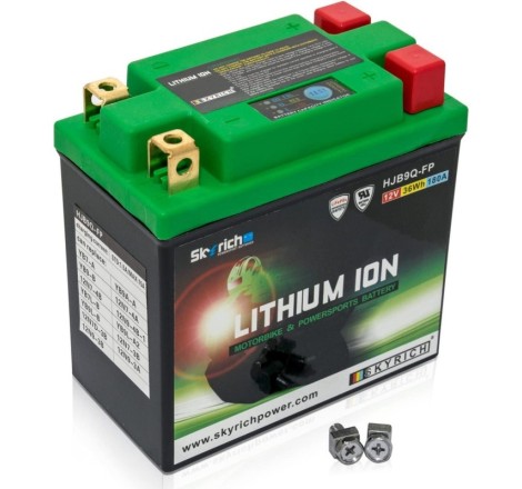 Акумулятор LITHIUM ION Skyrich HJB9Q-FP 12v 36Wh 9Ah 180A