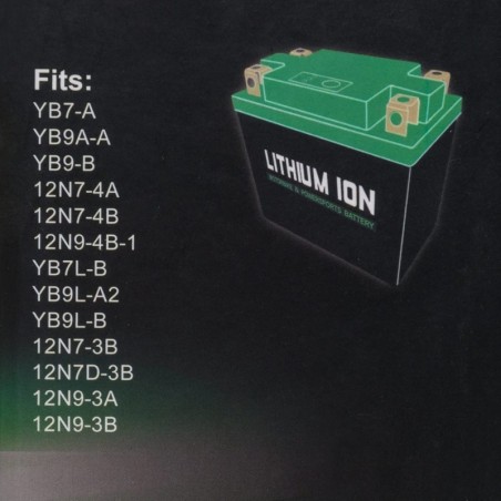 Акумулятор LITHIUM ION Skyrich HJB9Q-FP 12v 36Wh 9Ah 180A