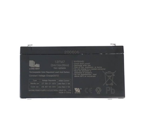 Тяговий акумулятор AGM LONG WAY 12FM7 24V 7Ah/20HR