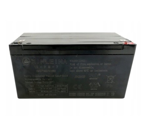 Тяговий акумулятор AGM XINLEINA 12-FM-7 24V 7Ah/20HR