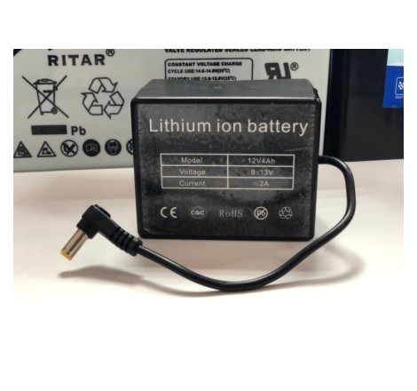 Акумулятор Lithium ion 12v 4Ah Foresta BS-80