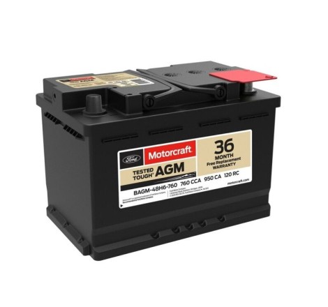 Акумулятор на Форд AGM BAGM-48H6-760 12v 70Ah 760A