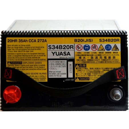 Акумулятор Toyota Yuasa s34b20r 35Ah CCA 272A