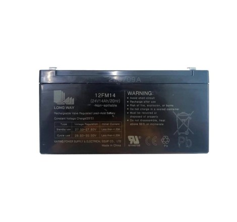 Тяговий акумулятор LONG WAY AGM 12FM14 24V14Ah/20HR