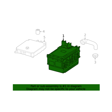 Стартерна батарея Li-lon 48v system BT0012 20Ah 0.88kWh 12.5kg MERCEDES BENZ A0009820416