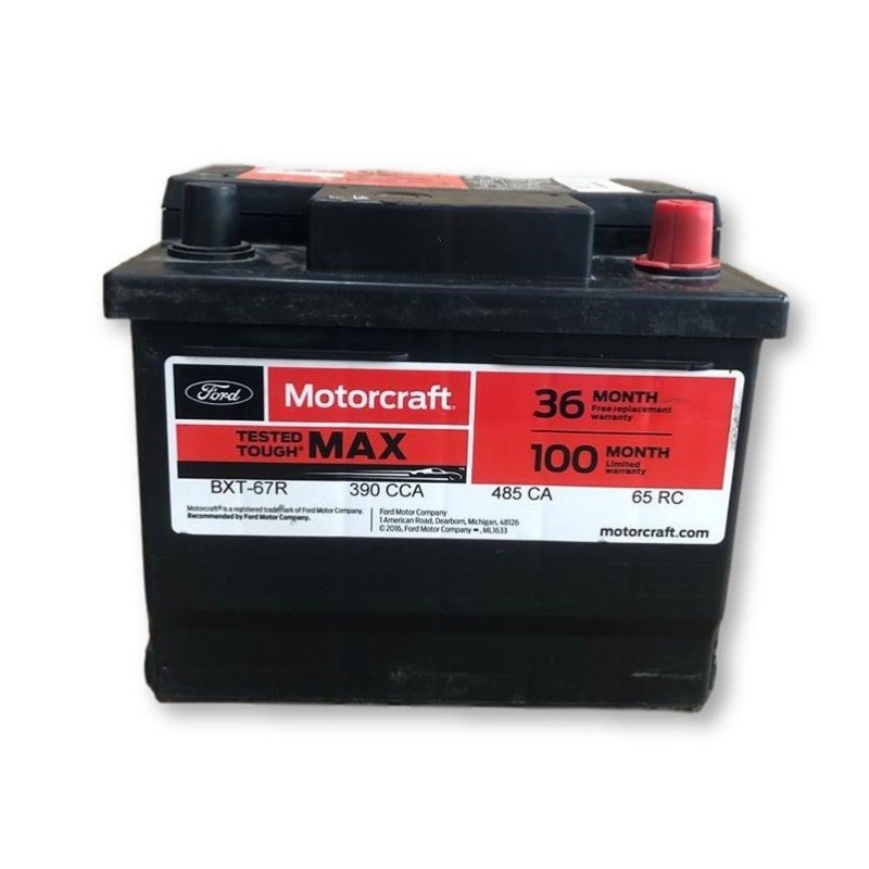 Аккумулятор на Ford Motorcraft BTX-67R 12v 44Ah 390A