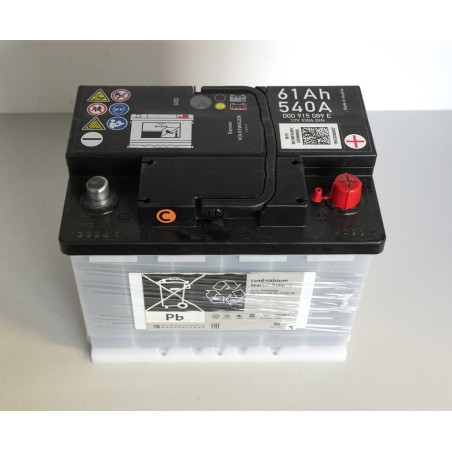 Акумулятор 61Ah 540Ah 000 915 089 E 12v 330A DIN