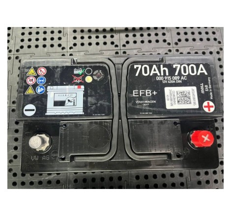 Акумулятор MOLL EFB 70Ah 700A 000 915 089 AC 12v 420A DIN