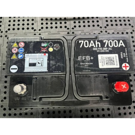 Акумулятор MOLL EFB 70Ah 700A 000 915 089 AC 12v 420A DIN