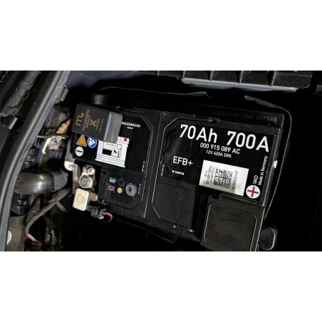 Акумулятор MOLL EFB 70Ah 700A 000 915 089 AC 12v 420A DIN