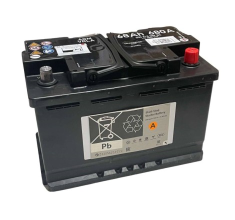 Акумулятор VARTA AGM VRLA 68Ah 680A 000 915 089 BC 12v 380A DIN