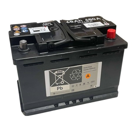 Акумулятор VARTA AGM VRLA 68Ah 680A 000 915 089 BC 12v 380A DIN