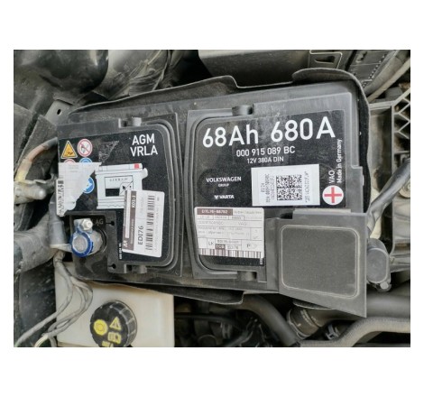 Акумулятор VARTA AGM VRLA 68Ah 680A 000 915 089 BC 12v 380A DIN