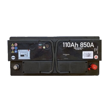 Акумулятор MOLL 110Ah 850A 000 915 089 K 12V 520A DIN